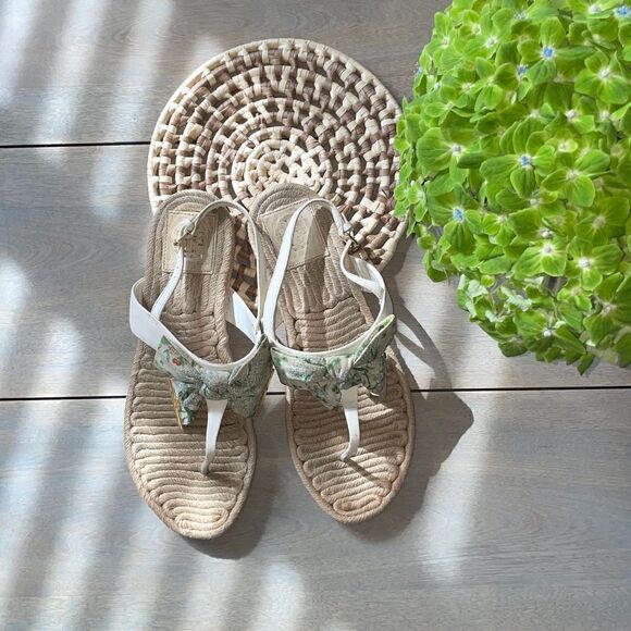 Tory Burch Penny Bow Sandal, SZ 9M - Picture 2 of 5